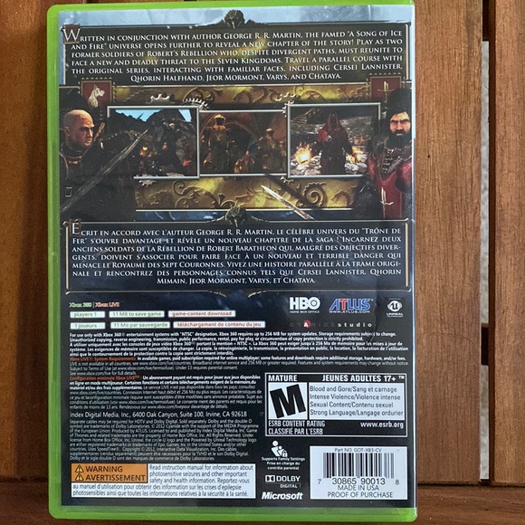 GAME OF THRONES ATLUS BRAND - Picture 2 of 4